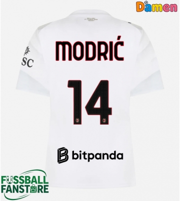 AC Milan Luka Modric #14 Replik Auswärtstrikot Damen 2026-27 Kurzarm